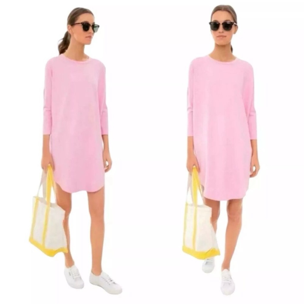 Tuckernuck Pomander Place Sue Sweatshirt Dress Size L/XL Bubblegum Pink. G
